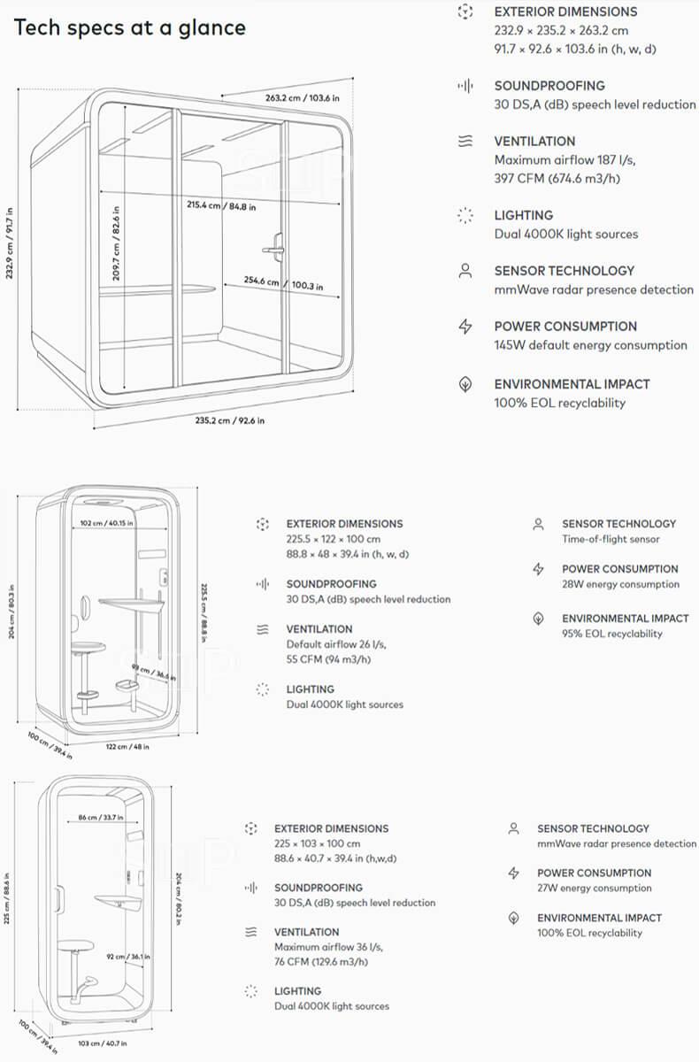 soundproof isolation booth