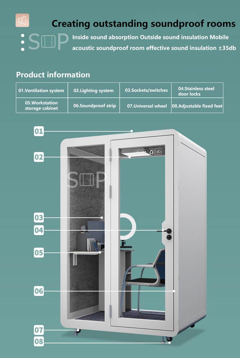 office booths and pods