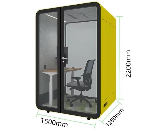 enclosed study pods