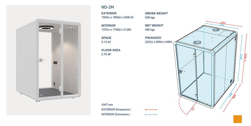 music isolation booths