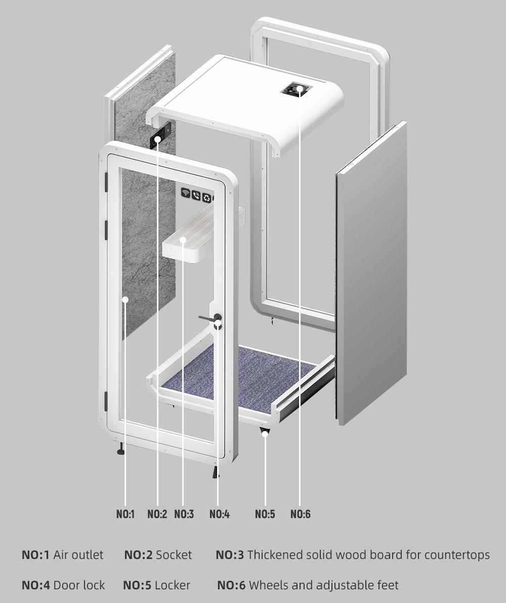 isolation booth for recording