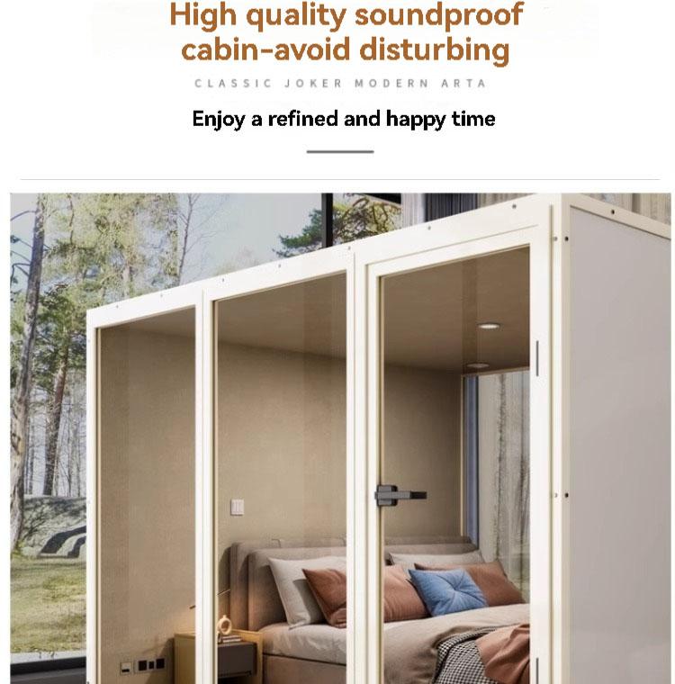 sound proof cabin for home