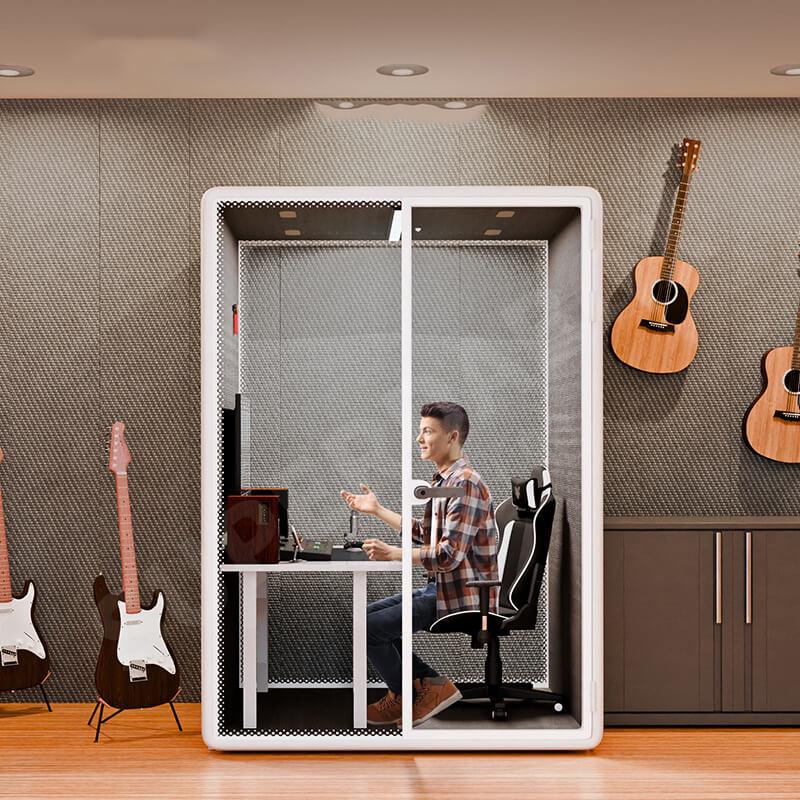 music studio booth