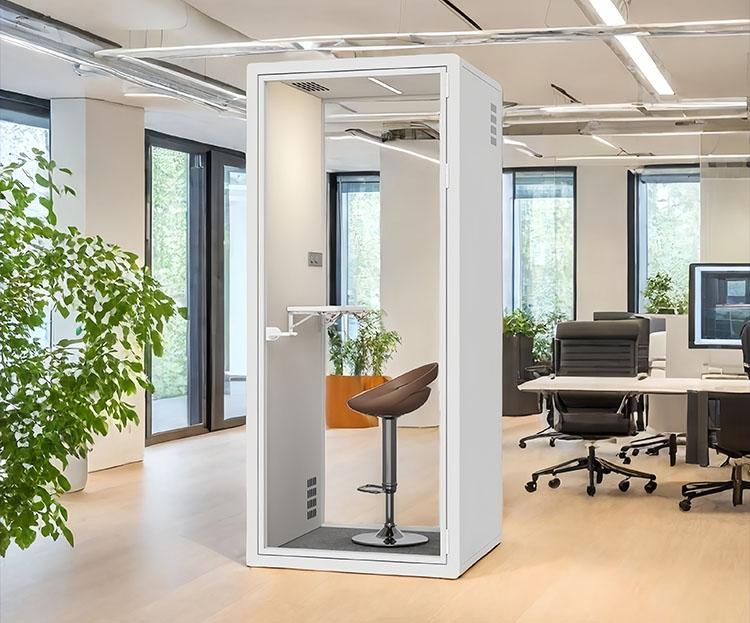 Soundproof Phone Booths: Boost Productivity