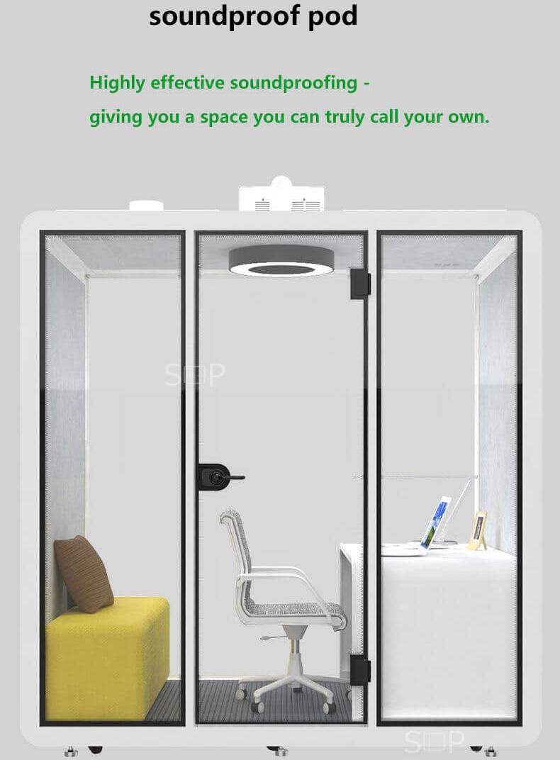 Soundproof Office Pod