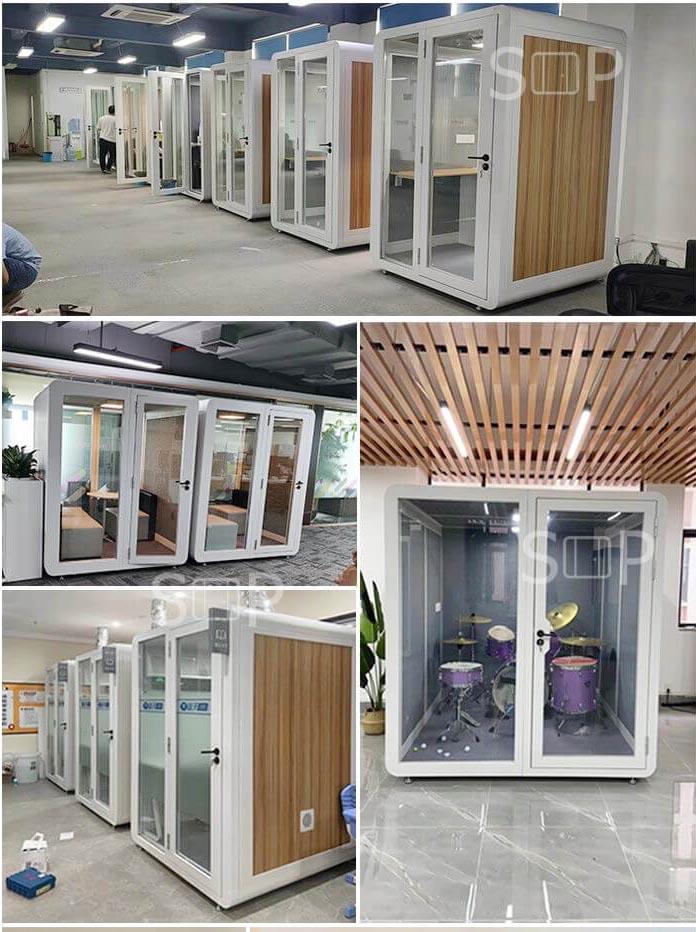 office booths and pods