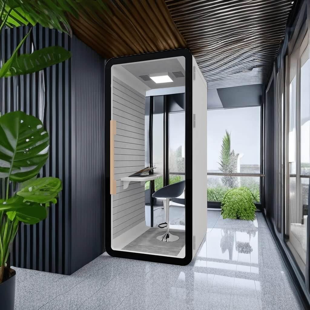 Phone booths can solve the problem of open offices