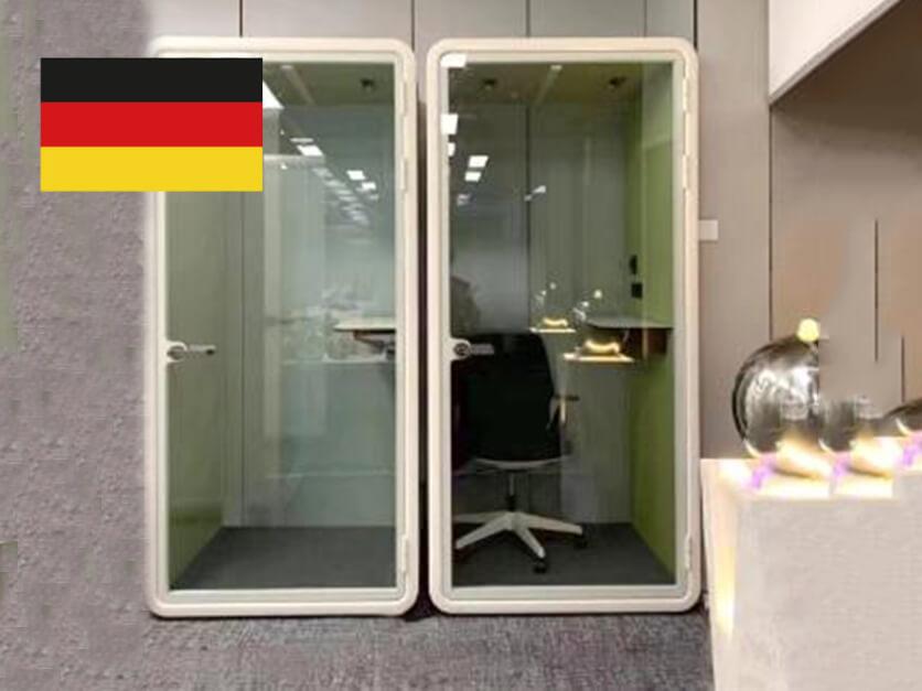 Soundproof Phone Booth for Office Use in Germany