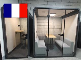 Soundproof Meeting Booth in France