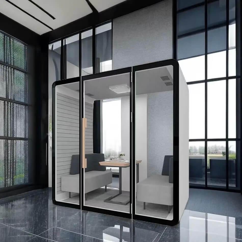 Fire Safety in Glass Meeting Pods: Ensuring Protection and Compliance in Modern Office Design