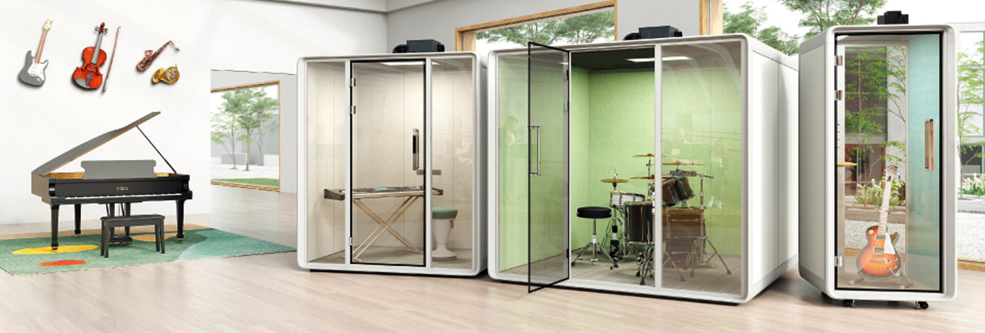 Reliable Modular Music Booth Manufacturer